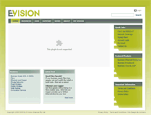 Tablet Screenshot of e-vision.com.au